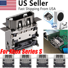 5 Pcs HDMI Port Socket Replacement for Microsoft Xbox Series S Console Repair US