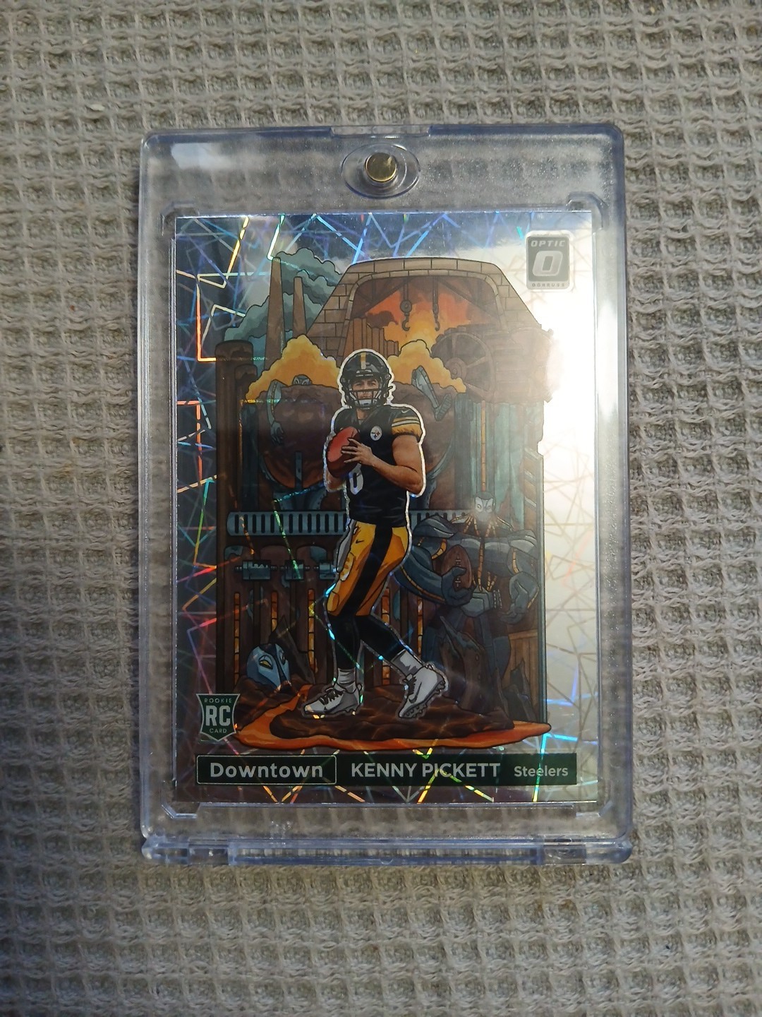 2022 Donruss Optic Kenny Pickett Downtown Prizm RC Rookie