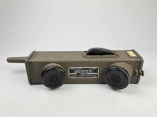 Handie U.S. Signal Corps BC-611-C Funkgerät Handie Talkie sehr selten WK2 BC ...