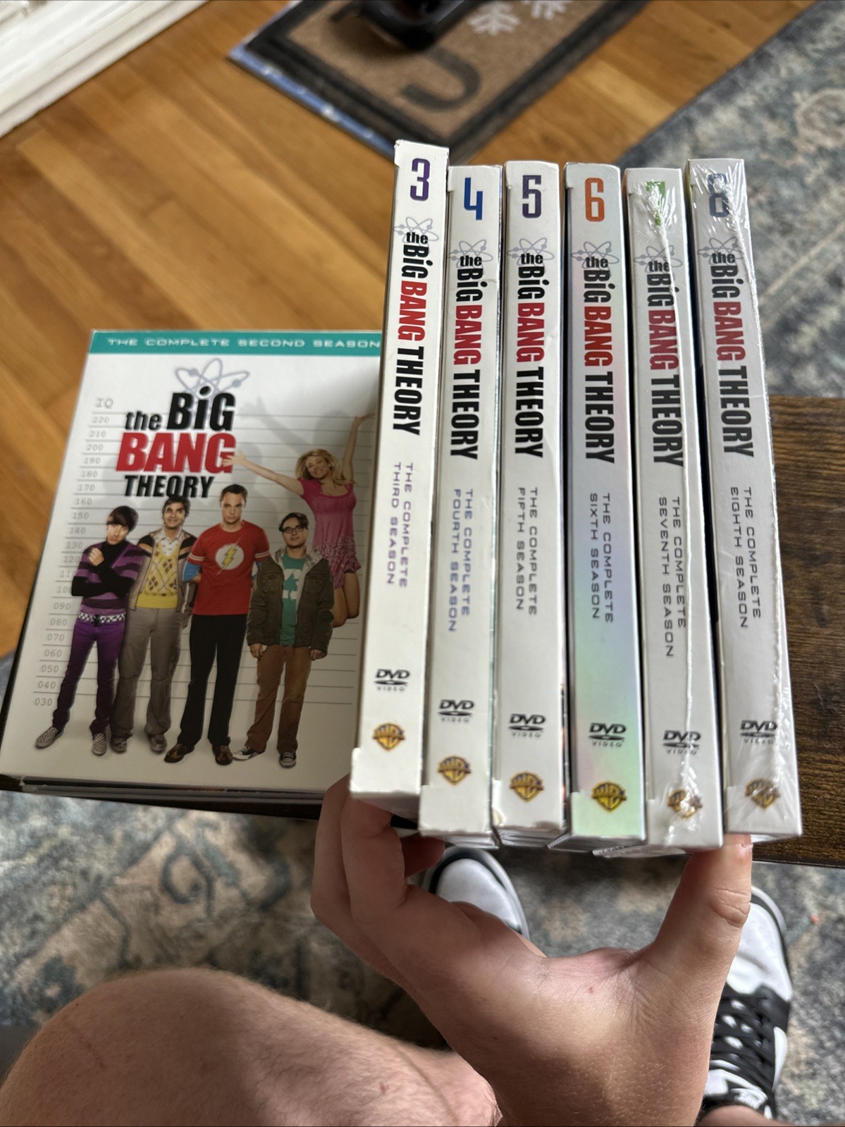 The Big Bang Theory: Complete Seasons 1-8 DVD TV Series  Boxed Set Assorted
