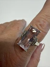 Sterling Silver Vintage Iolite Ring Size 9