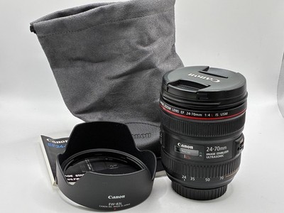 CANON EF 24-70mm 1:4 L IS USM OBJEKTIV - GUT - E F 24-70mm f/4.0L