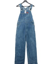 Dickies Women's Jumpsuit W 32 in; L 34 in Blue 100% Cotton Straight Jumpsuit
