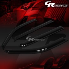 4pc Smoked Window Visorwind Deflector Vent Rain Shade For 2011-2015 Honda Cr-z