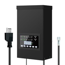 ZHENGXI 200W Outdoor Voltage Landscape Lighting Transformer, 120V 12V/14V