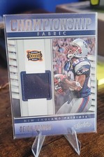 2023 Panini Absolute - Championship Fabric Deion Branch #CF-12 (MEM)