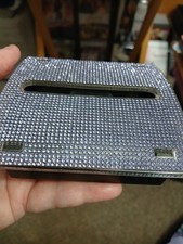 Post-it Pop-Up Note Dispenser In Purple Rhinestones New