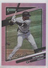 2021 Panini Donruss Variation Holo Pink Luis Robert (La Pantera) #143 18eb