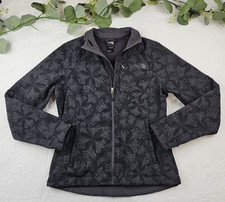The North Face TNF Apex Women's Gray Patterned Softshell Jacket Size M