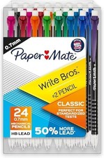Mechanical Pencils 0.7mm Graphite Pencil Set, 144 Count, Pack of 6