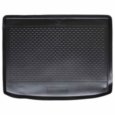 Kofferraummatte Schwarz Geeignet für VW TIGUAN 2007-2016 Gummi Kofferraum Einlag