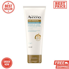 Aveeno Skin Renewal Gentle Body Scrub (1X 200Ml), Gentle Exfoliator with Nourish