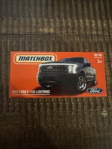 Matchbox 2022 Ford F-150 Lightning Silver – 20/100 Series Diecast Model Car - View #5