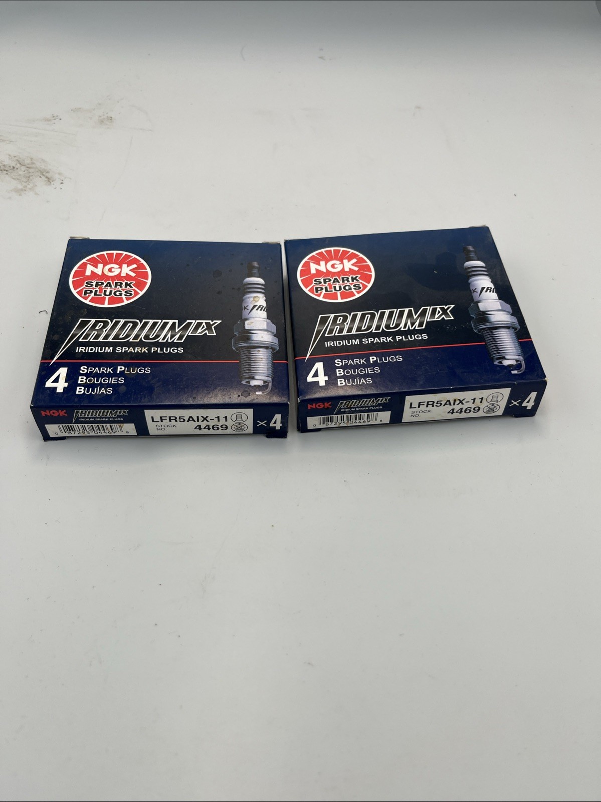 Set of 6 NGK 4469 OEM Iridium Premium Spark Plugs LFR5AIX11