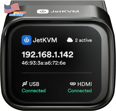 Jetkvm IP KVM PC Remote Control Open Source Jet KVM over IP Internet