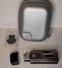 No No  Hair Removal System  Pro Platinum Chrome w/ Guards and Case Tested