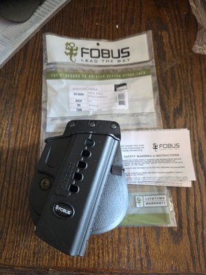 FOBUS TACTICAL PADDLE HOLSTER 4 SIG SAUER P250 P320 P250 COMPACT TAURUS TH9