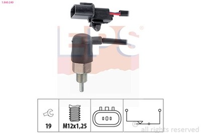 EPS Schalter Rückfahrleuchte 1.860.240 für PAJERO MITSUBISHI PININ M12x1,25 1