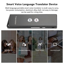Translator Device Support 74 Languages 70 Accents Real Time Bluetooth 5.0 99%