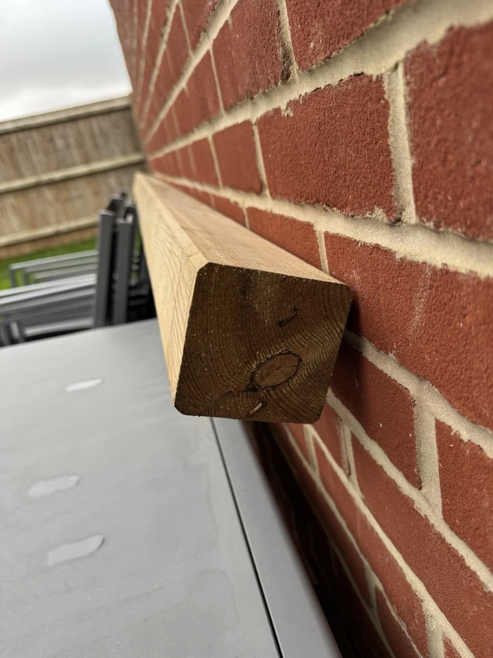 Treated Timber Post 2.4m Chamfered Corners - Image 3 of 4