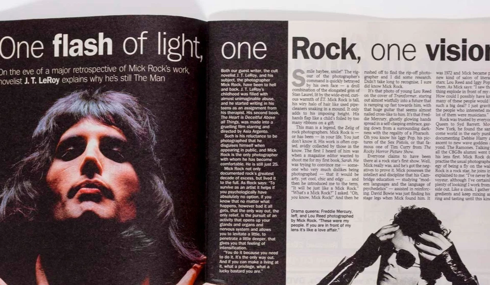 BLONDIE JT LEROY MICK ROCK HELEN MIRREN GENE SIMMONS Knowledge 24 September 2005 - Image 2 of 4