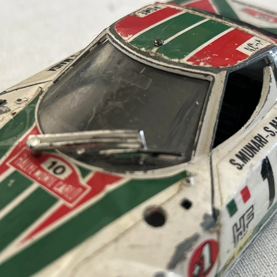 Burago Lancia Stratos Alitalia Rally Monte Carlo Scala 1/24  - Immagine 3 di 4