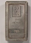 10oz .999 Fine Silver A-Mark USVI Ingot Co. Bar