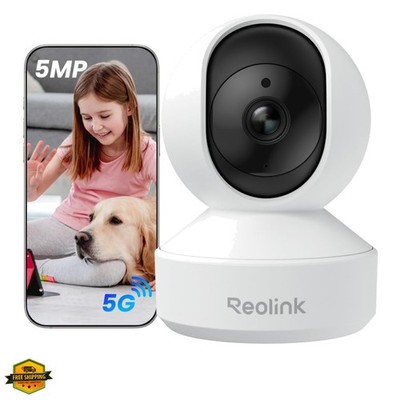 E1 Pro 3K PT Wi-Fi Indoor Camera for Baby & Pet Monitoring, Auto Tracking, 5M...