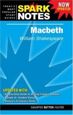 Spark Notes Now Updated Macbeth - Paperback, by william shakespeare - Very Good