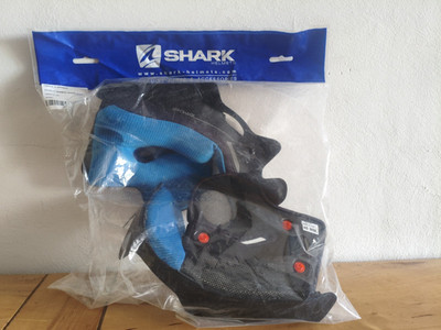 SHARK Skwal Skwal 2 Bamboo 45mm Wangenset Größe L IN5460PBLU45
