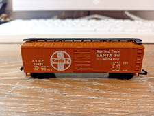 NIEZNANA MARKA , N SKALA. 40' BOX CAR. ŚWIĘTY MIKOŁAJ FE. DARMOWA WYSYŁKA.