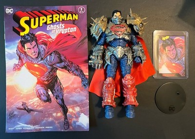 McFarlane DC Multiverse Ghost of Krypton Superman Action Figure Loose