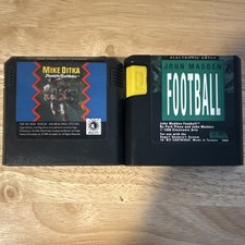 John Madden Football (Sega Genesis, 1990)  Mike Ditka power CARTRIDGE ONLY
