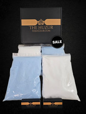 White  Blue Sand Wax, Pearl Wax Candle Set, 2Kg with 80 wicks, Scented Candle