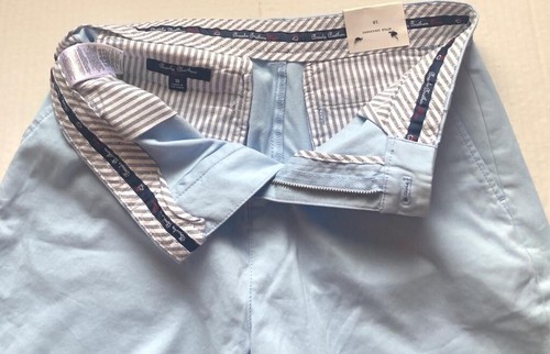 Brooks Brothers Boys Red Fleece Stretch Twill Shorts Size 9 NWT Blue - Picture 3 of 4
