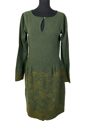 olive green vintage dress Be Your All Vintage Olive Green Midi Dress – Shop the Mint main image 0