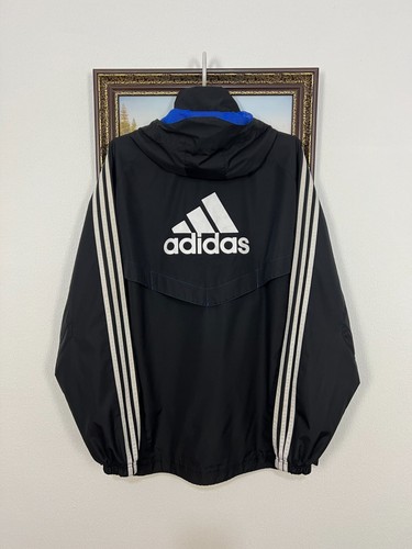 Vintage Adidas Chelsea Football Suit Soccer Set Jacket Pants Black Mens Size M - Bild 12 von 24