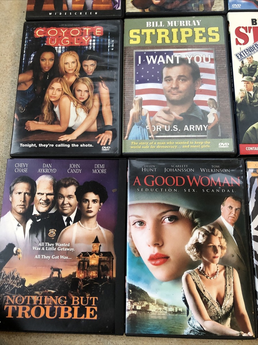 Dvd Movies Lot Of 11 DVD's Action Comedy Drama stripes