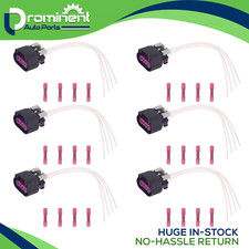 6PCS Electrical Connector for Chevrolet Cadillac Equinox CTS l4 V6 S1589