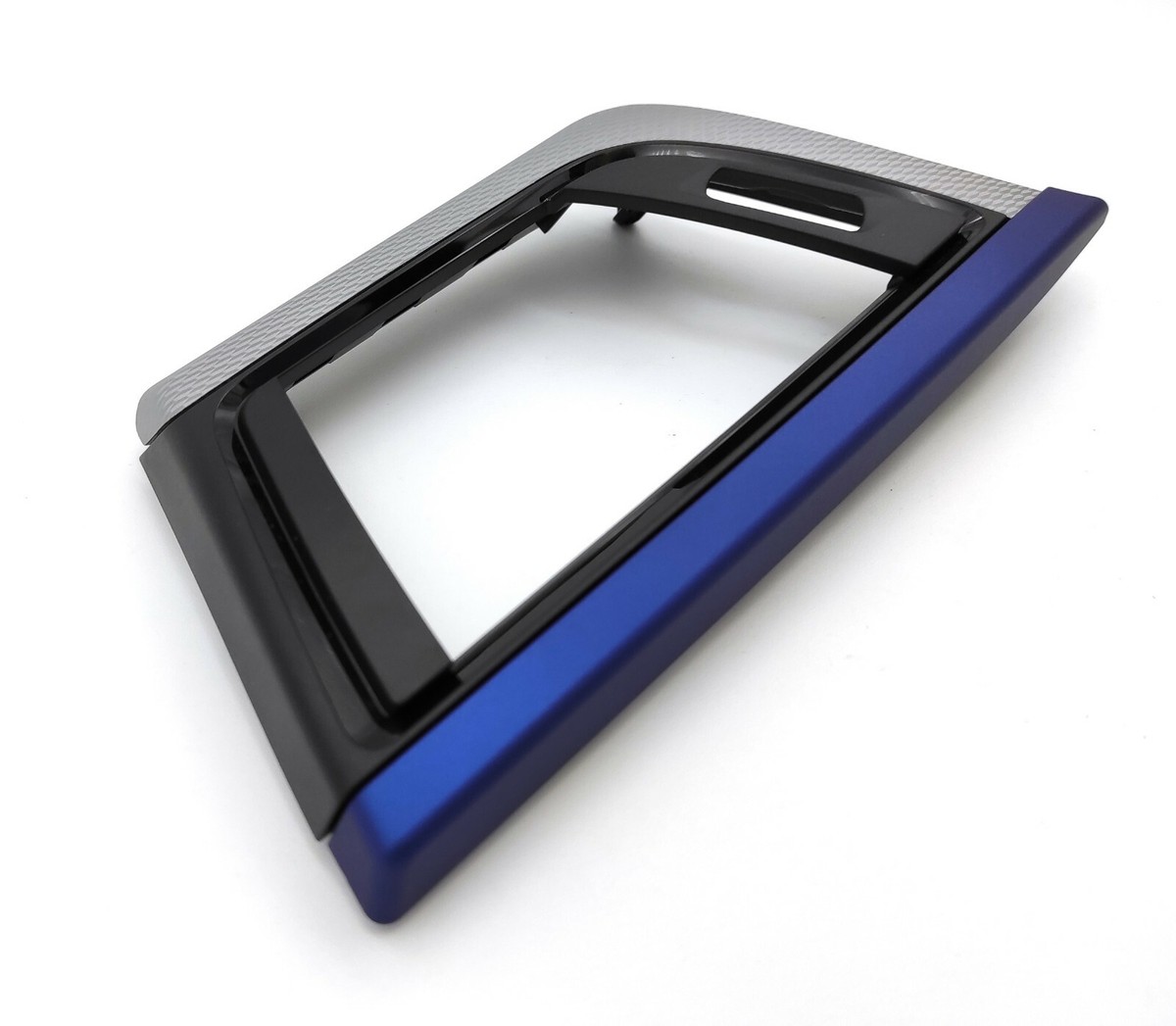 OEM BMW 3 F30 LEFT DASHBOALD ALUMINIUM HEXAGON TRIM, 51458064258  