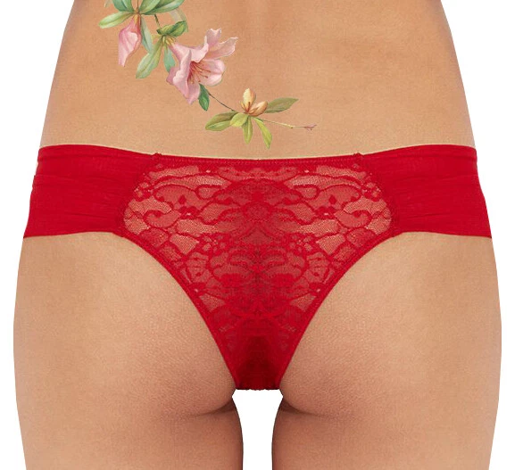  NEU / NEW TEZENIS  tanga brief red slips L 40 - Bild 2 von 2