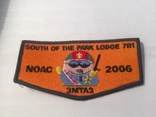 MINT 2006 NOAC Flap Spoof South Park Cartman Green Border