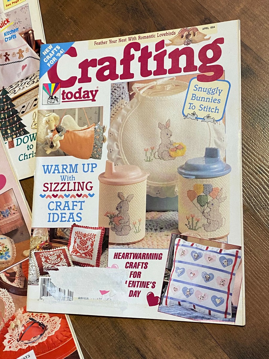 Crafting Todays Fun Craft Magazine Dec1994 & 2 Crafting Today Mags