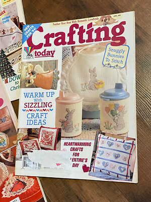 Today’s Craft Crafting Todays Fun Craft Magazine Dec1994 & 2 Crafting Today Mags