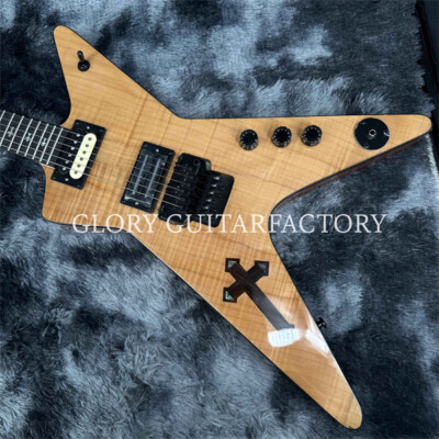Solid Washburn Dimebag Darrell Signature Model Natural Electric Guitar Fast Ship