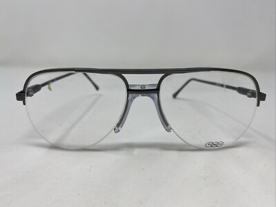 Rembrand REFLEX G 54-20-140 Gunmetal Metal Half Rim Eyeglasses Frame  X71