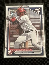 2024 Bowman 1st Dylan Crews Prospects and AI  Insert  Washington Nationals
