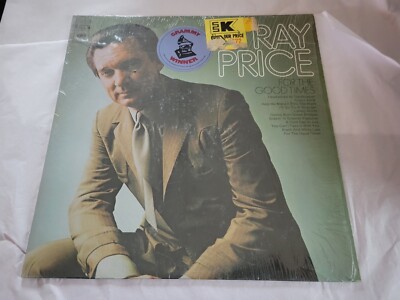 Ray Price - For The Good Times 12'' Vinyl Record Shrink Wrap w/Hype Sticker