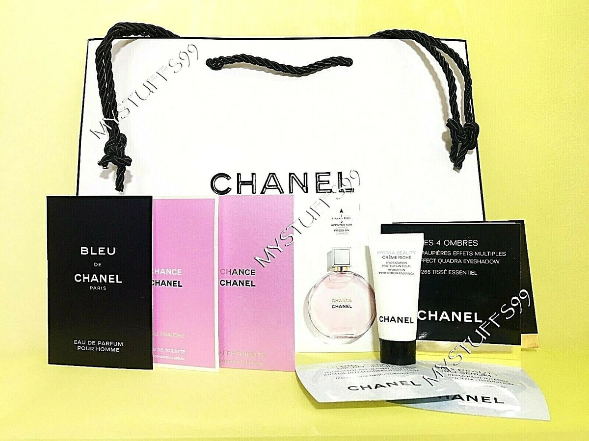 chanel perfume sample set for women