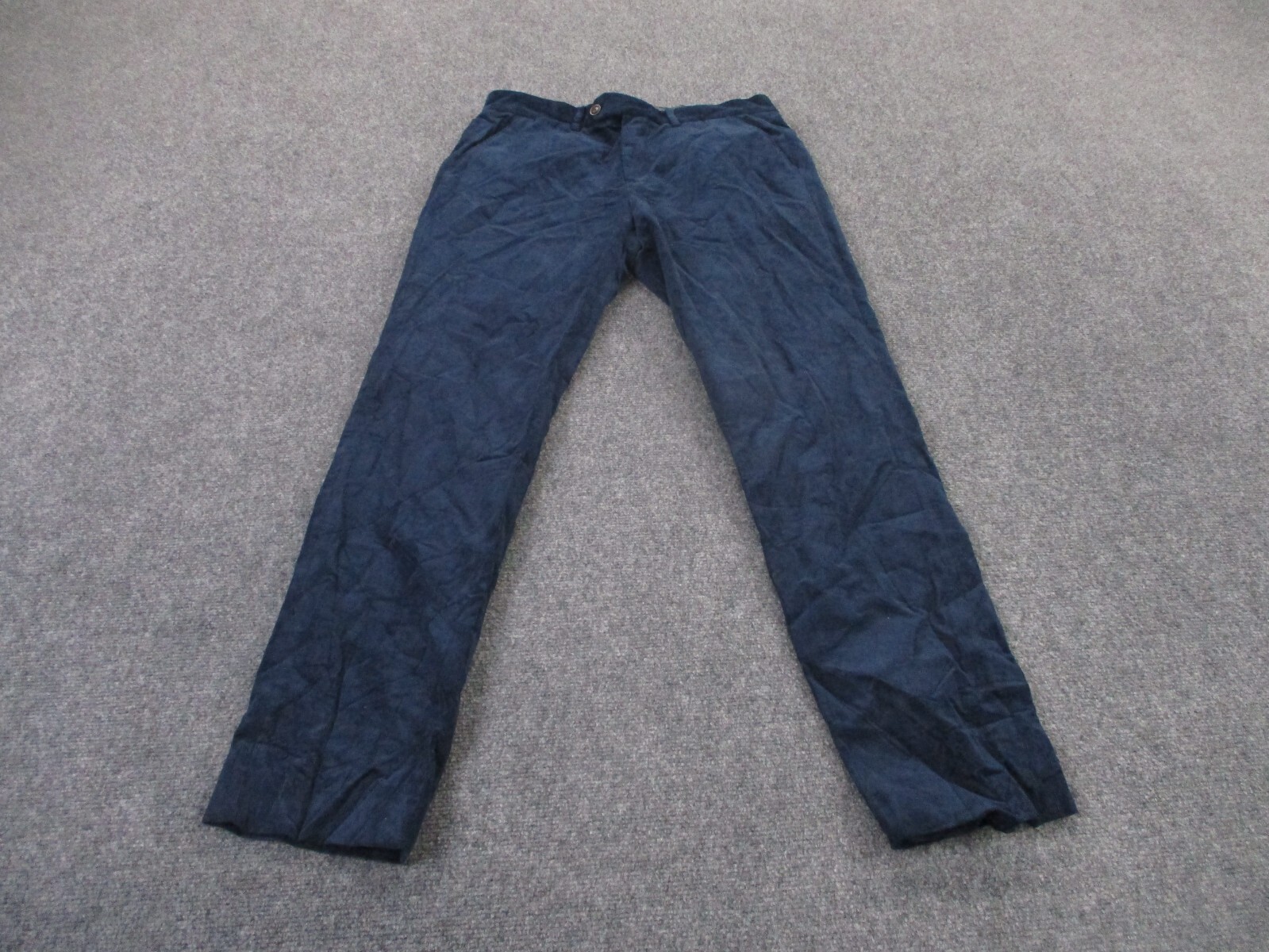 Todd Snyder Pants Mens 32 Blue Chino Corduroy Preppy Golf Straight Business